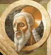 UCCELLO, Paolo Head of Prophet oil on canvas